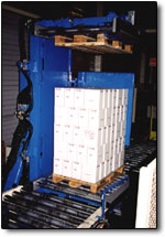 In line (production line) Pallet Inverter